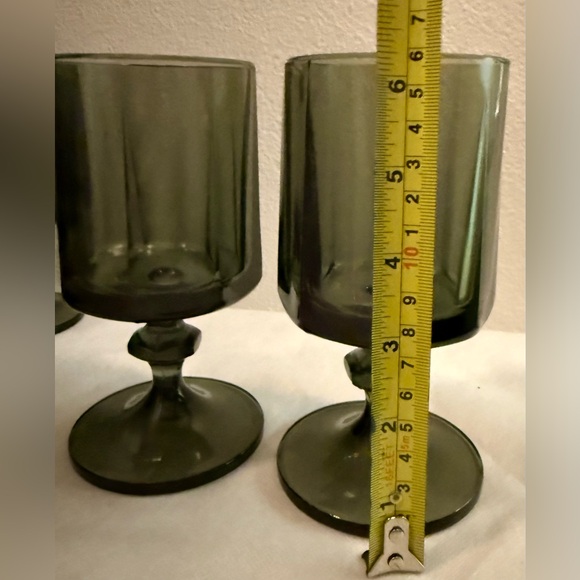 2 Indiana Glass Colony Nouveau water glasses. 10oz circa 1970s. - Picture 6 of 10